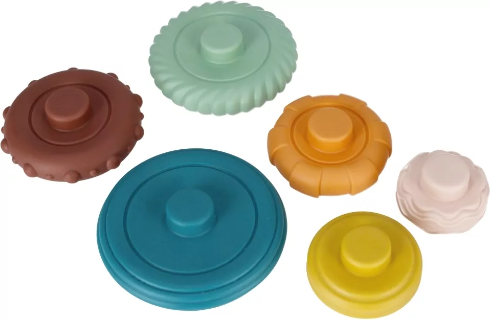 Piramidka edukacyjna pastel BAM BAM - tantis.pl