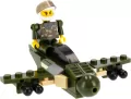 Klocki konstrukcyjne Alleblox Military Force 63-64 elementy, mix - tantis.pl