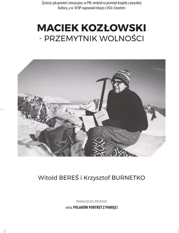 Maciek Kozłowski. Przemytnik wolności - tantis.pl