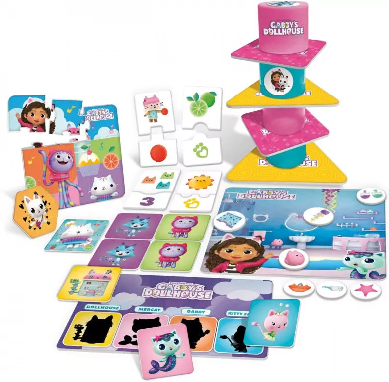 Kolekcja gier edukacyjnych. Koci Domek Gabi - tantis.pl