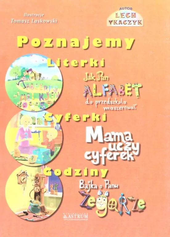 Poznajemy literki, cyferki, godziny + CD - tantis.pl