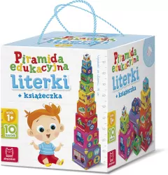 Piramida edukacyjna. Literki + książeczka