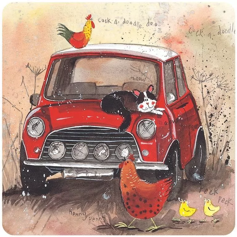 Podkładka pod kubek C165 Mini Cooper - tantis.pl