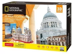 Puzzle 3D. National Geographic. St. Paul's Cathedral