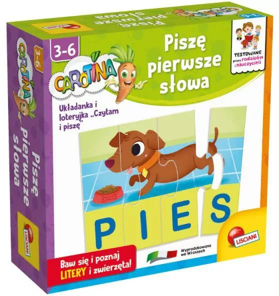 Piszę pierwsze słowa. Carotina - tantis.pl