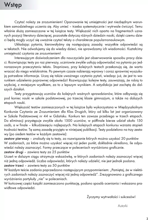 Lubię czytać ze zrozumieniem. Testy II-IV - tantis.pl