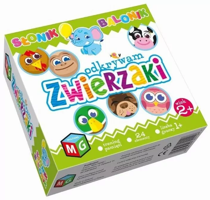 Odkrywam zwierzaki. Słonik Balonik - tantis.pl