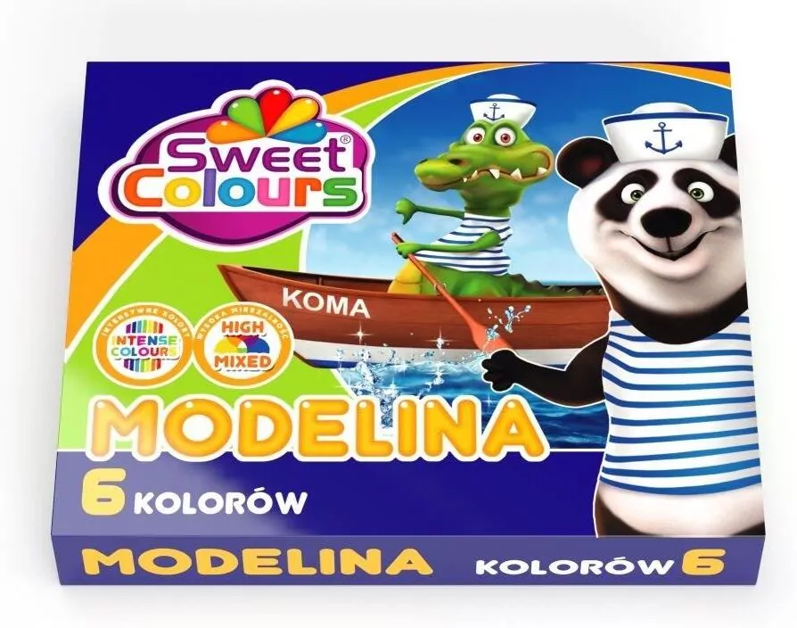 Modelina 6 kolorów - tantis.pl
