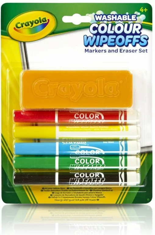 Markery do białej tablicy 5 kolorów CRAYOLA - tantis.pl