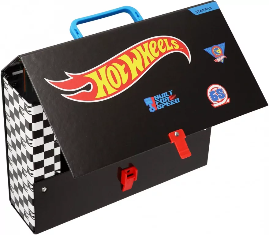 Teczka z rączką. Hot Wheels - tantis.pl
