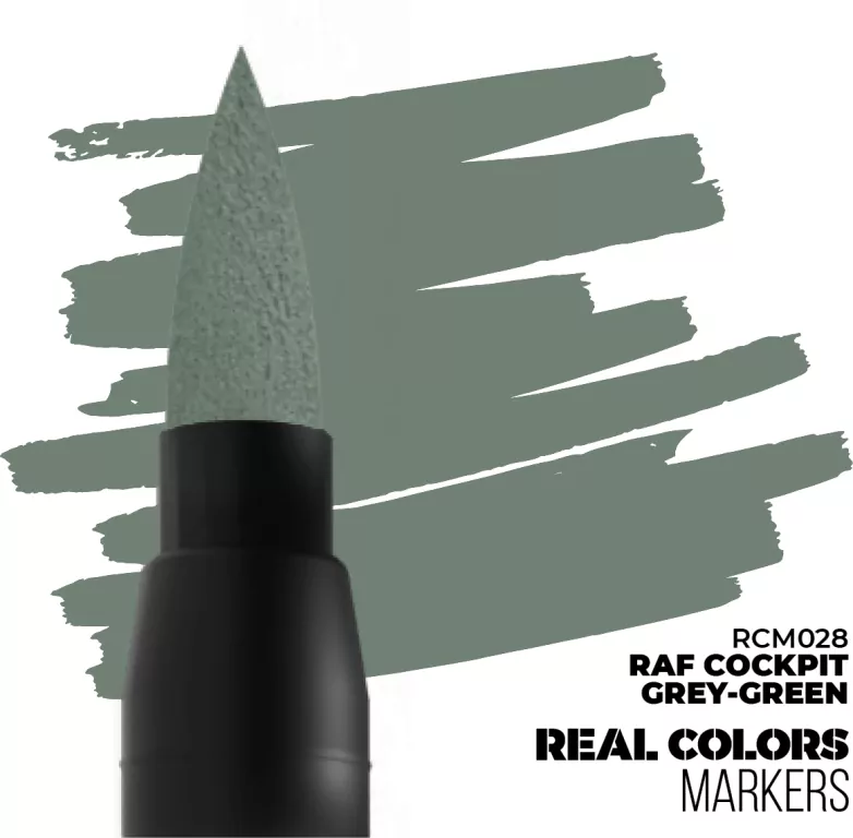 AK Interactive: Real Colors Markers - RCM028 - RAF Cockpit Grey-Green - tantis.pl