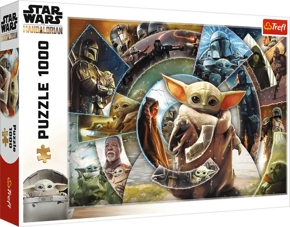 Puzzle 1000 Star Wars Podróż Grogu TREFL - tantis.pl