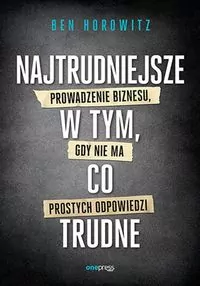 Najtrudniejsze w tym, co trudne - tantis.pl