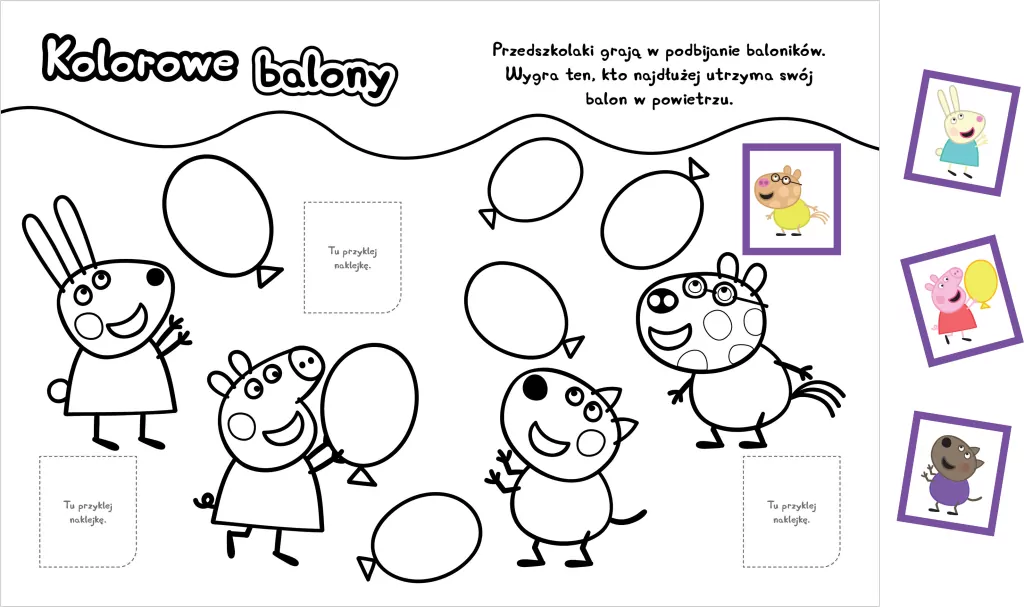 Świnka Peppa. Ulubione chwile z Peppą Wzory i Kolory 2 - tantis.pl
