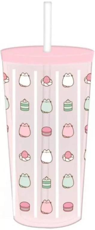 Pusheen Kubek z rurką - tantis.pl
