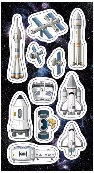Naklejka Kosmos 2.1 - tantis.pl