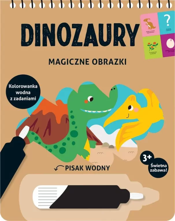 Magiczne obrazki. Dinozaury - tantis.pl