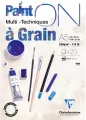 Blok A5 biały fakturowany 250g 20ark - tantis.pl