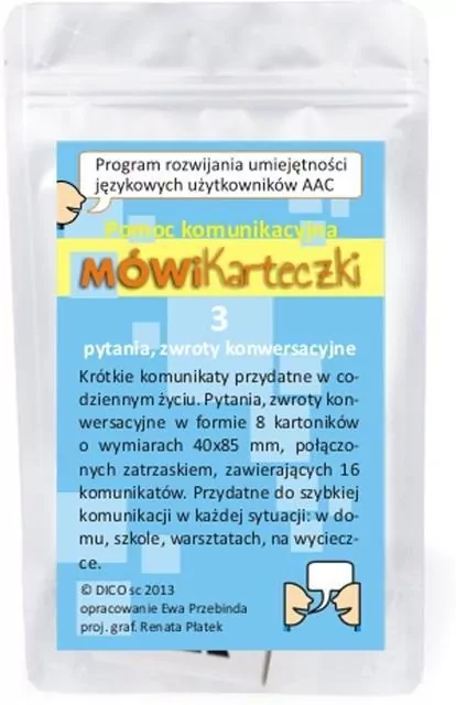 MÓWiKarteczki 3 - pytania, zwroty konwersacyjne - tantis.pl