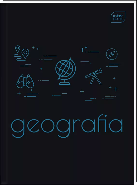 Brulion w kratkę A5. 80k 70g. Geografia - tantis.pl