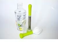 Shaker do drinków z akcesoriami, 550 ml