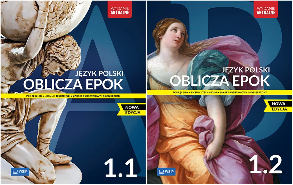 Pakiet: Oblicza epok 1.1+1.2. Język polski. Nowa edycja. Podręcznik do liceum i technikum. Zakres podstawowy i rozszerzony - tantis.pl
