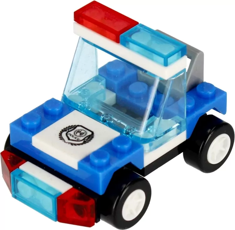 Klocki konstrukcyjne. Policja, 29 elementów - tantis.pl