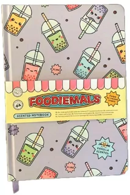 Notatnik A5 gładki Foodiemals zapachowy - tantis.pl