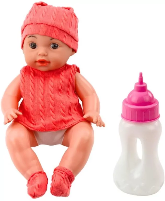 Lalka bobas z butelką 30cm - tantis.pl