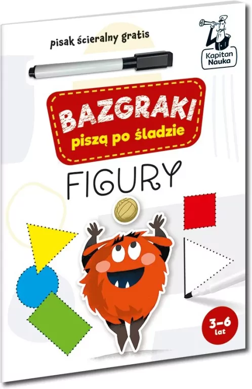 Kapitan Nauka. Bazgraki piszą po śladzie. Figury - tantis.pl