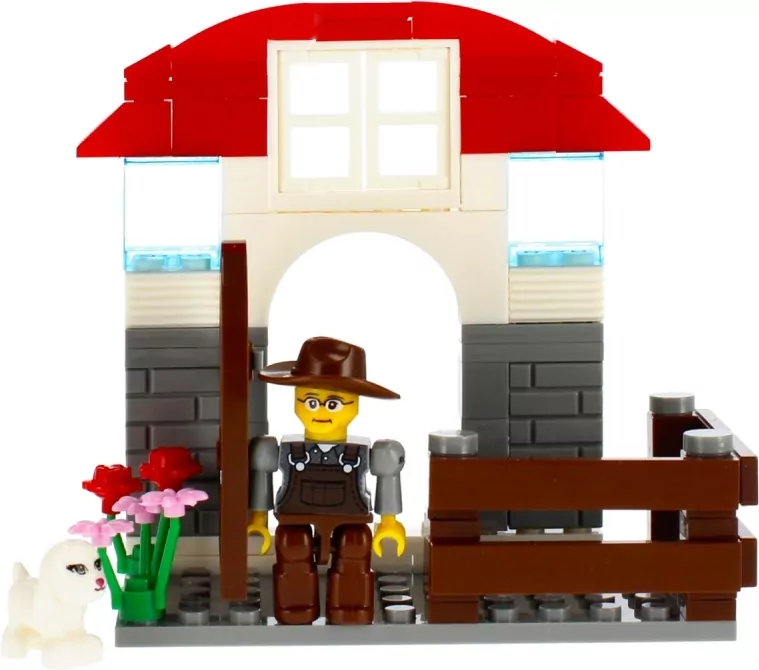 Klocki konstrukcyjne Alleblox Farma Homestead 183 elementów - tantis.pl