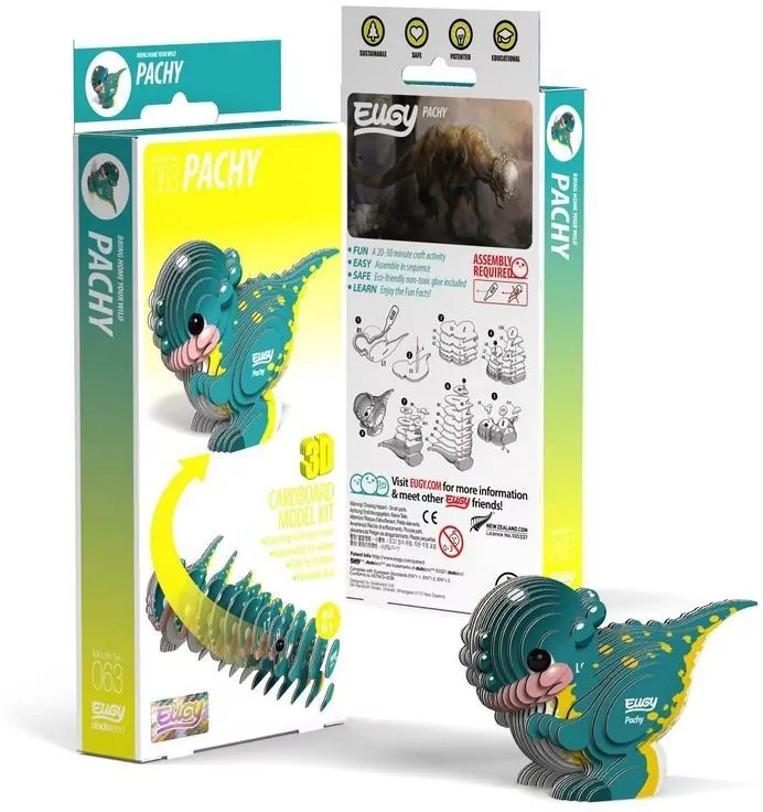 Pachycefalozaur Eugy. Eko Układanka 3D - tantis.pl