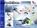 Klocki konstrukcyjne Space 97 elementów ALLEBLOX - tantis.pl