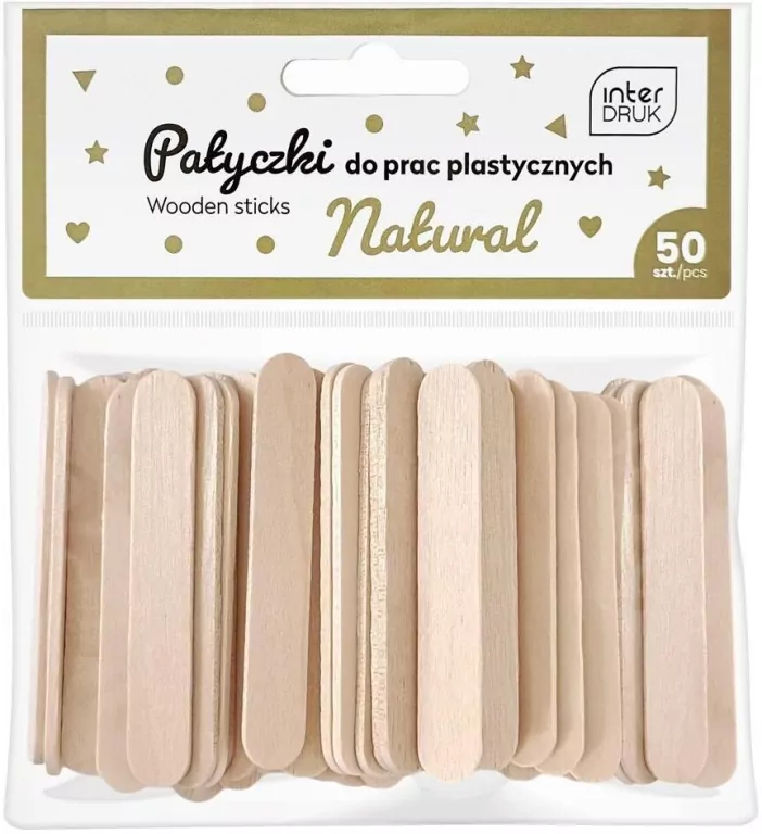 Naturalne patyczki do prac plastycznych 65mm - tantis.pl