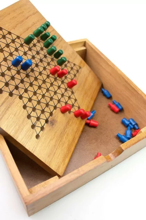 Chińskie Warcaby. Wooden Classic - tantis.pl