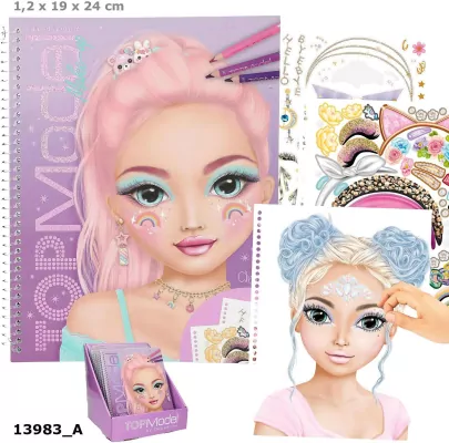 Kolorowanka Top Model Make Up 13983A