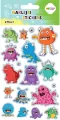 Naklejki Monsters 10x20cm HAPPY COLOR - tantis.pl