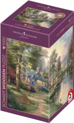 Puzzle 1000 Thomas Kinkade Miasteczko nad rzeką