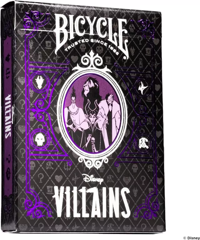 Karty Green&Purple Villain BICYCLE - tantis.pl