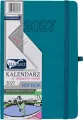 Kalendarz 2027 A5 tygodniowy Hip hop szmaragdowy - tantis.pl
