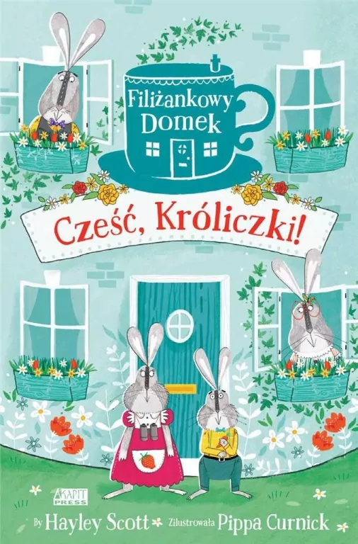 Cześć, Króliczki! Filiżankowy domek - tantis.pl