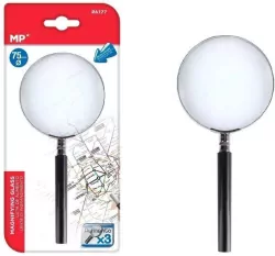 Lupa metalowa x3 75mm