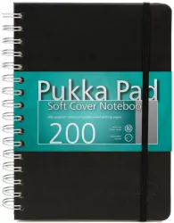 Kołozeszyt A5/100, Kratka, Oprawa Twarda Soft Cover