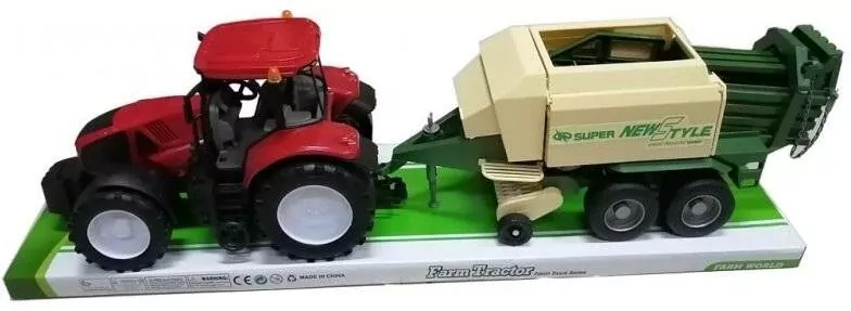 Traktor z maszyną rolniczą - tantis.pl