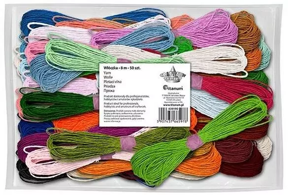 Mulina 8mm 50 kolorów - tantis.pl