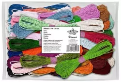 Mulina 8mm 50 kolorów