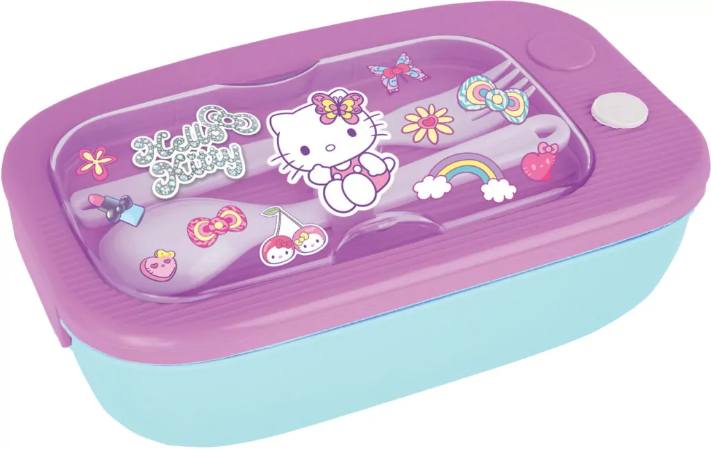 Śniadaniówka 1100ml Hello Kitty Mil pink blue - tantis.pl