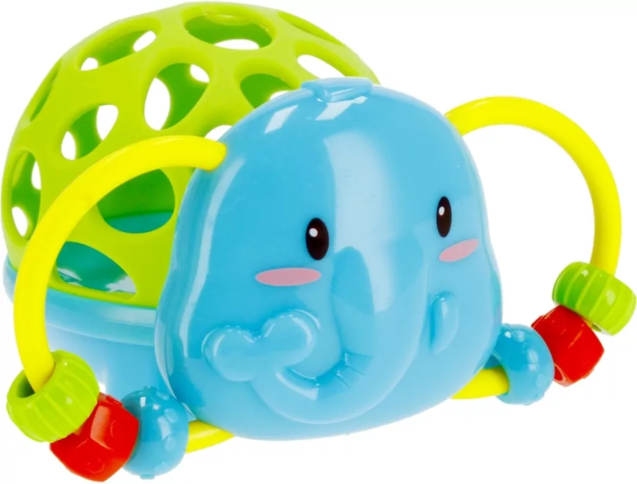 Bam bam. Miękka grzechotka, Słoń - tantis.pl