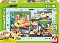 Puzzle PQ 150 Wszędzie koty G3 - tantis.pl