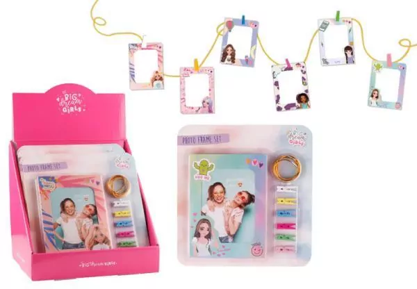 Ramka na zdjęcia - papierowa BDGirls - tantis.pl